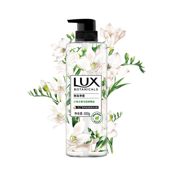 88VIP、限地区：LUX 力士 植萃精油香氛沐浴露 小苍兰香与茶树 550g