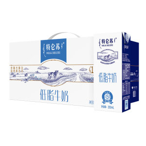 蒙牛 特仑苏 低脂牛奶 250ml*12盒/整箱 拍2箱90.6元包邮