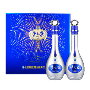 天猫超市 洋河 梦之蓝M9 52度浓香型白酒 500ml*2瓶 高端礼盒 2998元包邮
