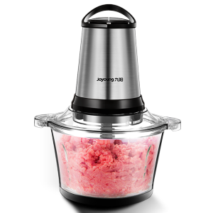 九阳 全自动绞肉机 2L大容量 300W电机 快慢双打