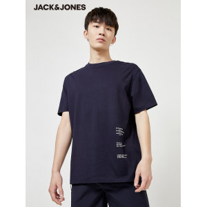 Jack Jones 杰克琼斯 男士纯棉袖T恤