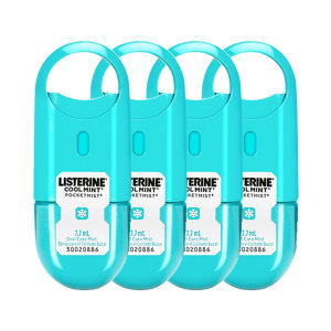 李施德林 口腔喷雾 清新口气 7.7ml*4支 单支可用140次