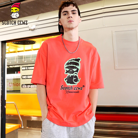 L-752 男士印花潮流T恤