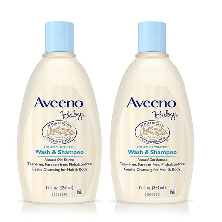 88VIP：Aveeno 艾惟诺 婴儿燕麦沐浴露354ml 2瓶装