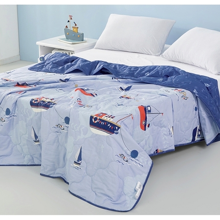 MERCURY 水星家纺 XY51DA01 全棉夏凉被 120*150cm