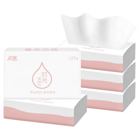 移动专享：纤净 婴儿抽纸 5包