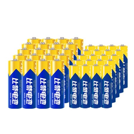 PKCELL 比苛 RO3P+R6P 5号/7号 电池 24粒