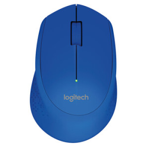 logitech 罗技 M275 2.4G蓝牙 无线鼠标 1000DPI 蓝色