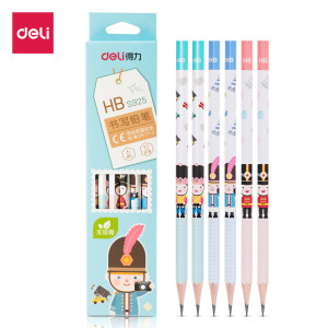 deli 得力 S925 大兵系列 素描铅笔 六角杆 12支/盒