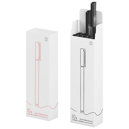 MI 小米 小米巨能写 中性笔 0.5mm 黑色 9支装