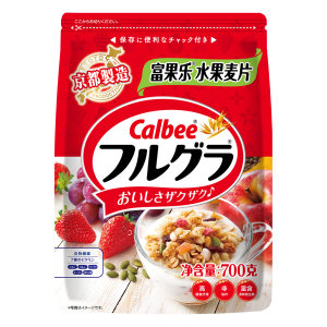 天猫超市 日本 Calbee/卡乐比 经典水果麦片 700g/袋
