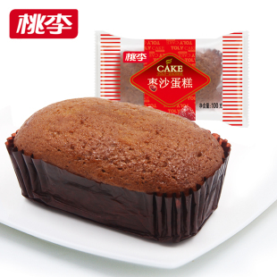 桃李 老北京枣沙蛋糕 600g