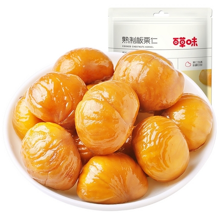 88VIP：Be&Cheery 百草味 板栗仁 80g