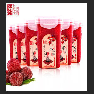 商超同款 羿宫坊 冰镇杨梅汁酸梅汤 370ml*4瓶