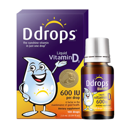 88VIP：Baby Ddrops 维生素D3滴剂 600IU 2.8ml