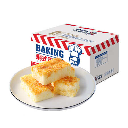 munchy's 马奇新新 卡尔顿 沙拉肉松焗式蛋糕 500g