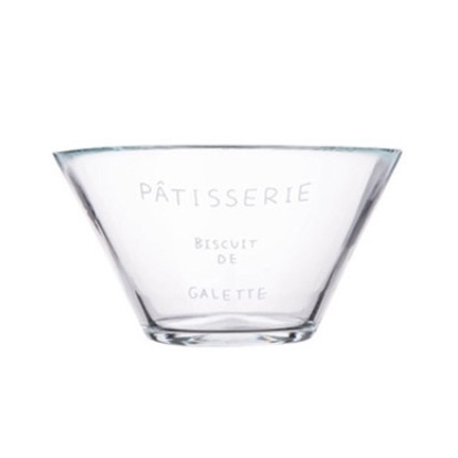 TANGZUN 唐尊 透明玻璃沙拉碗 800ml