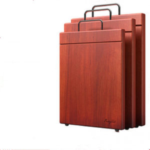 逸园 抗菌防霉 家用实木砧板铁木切菜板 30*20cm水果板