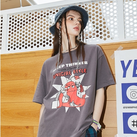 UNIFREE ✖️ 37色IP联名 女士短袖T恤 U212G535Q1C1-hj