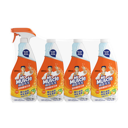 88VIP：Mr Muscle 威猛先生 厨房清洁剂 455g*4