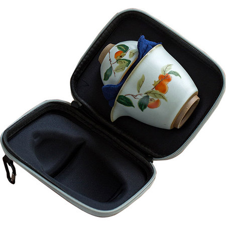 SUYI 素以 汝窑旅行茶具 1壶2杯