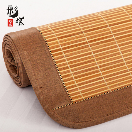 彩蝶 竹凉席 无枕套 0.8m