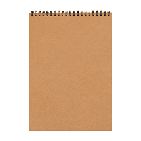 书行 牛皮纸线圈本 A6 牛皮/空白 1本装