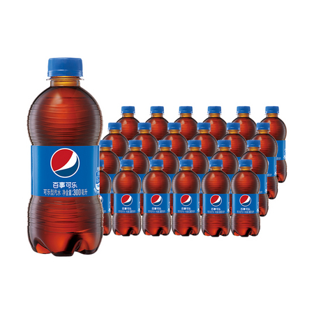 PEPSI 百事 碳酸汽水 300ml*24瓶