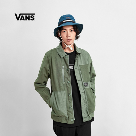 VANS 范斯 VN0A4MLJW09 男款工装休闲夹克