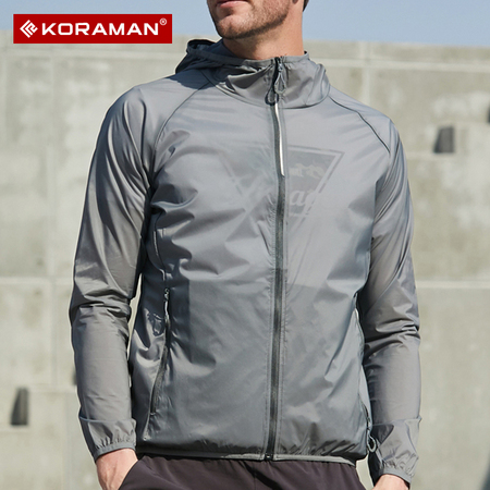 KORAMAN KR-YDF8S08569 男士户外防晒衣