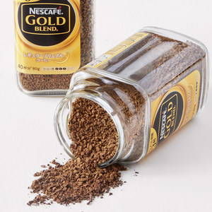 日本进口 雀巢 金牌无糖纯咖啡 80g 现磨咖啡口感