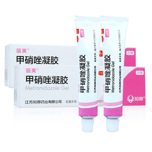 拉力健康大药房 丽芙 甲硝唑凝胶 20g*2支 祛痘消炎