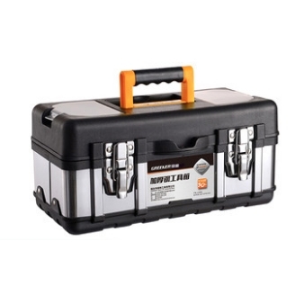 GREENER 绿林 不锈钢提式家用收纳盒 14寸