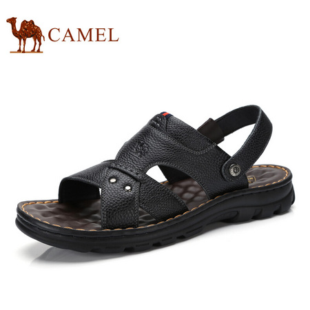 PLUS会员：CAMEL 骆驼 A722287962 男士日常休闲凉鞋
