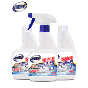 老管家 厨房重油污清洗剂 500ml*3瓶