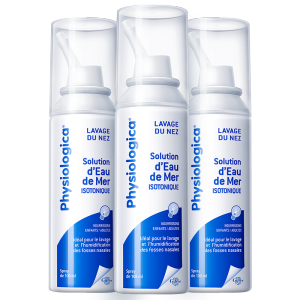 年销量过亿支 法国原产 Gifrer 主打款生理海盐水鼻喷雾 100ml*3瓶 133元61预售价