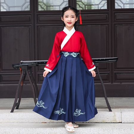 曹州今生有缘 女童中国风汉服