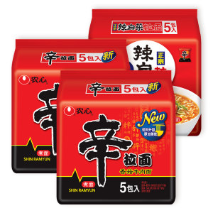 农心 韩式辛拉面 15连包 无油包清爽不腻