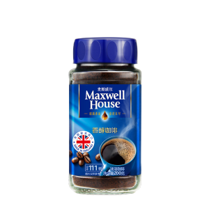 英国产 麦斯威尔 速溶黑咖啡 500g 整罐装 可冲277杯 59.9元吃货价
