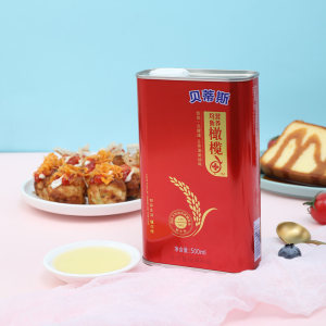 贝蒂斯 稻米橄榄调和油 500ml 含12%特级初榨橄榄油