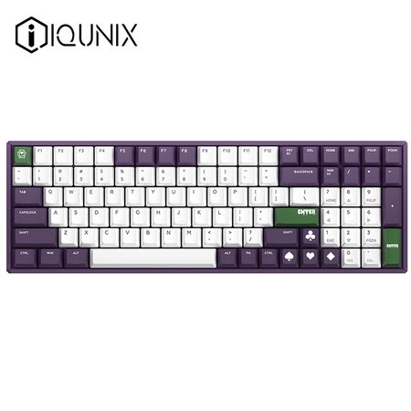 IQUNIX F96 Joker 单模无线机械键盘 100键 红轴无光