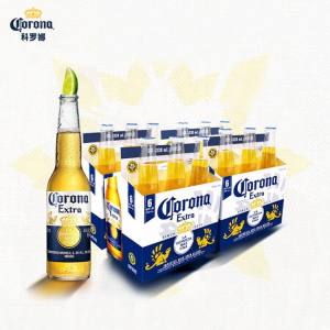 临期好价 墨西哥进口 科罗娜 特级啤酒 330ml*12听 59元包邮