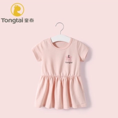 Tong Tai 童泰 短袖薄款收腰公主裙