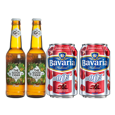 临期品：宝华力亚 Saigon 西贡 精酿啤酒 4瓶混合装