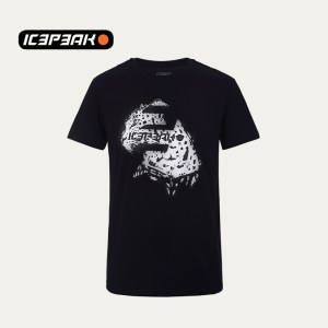 芬兰最大户外品牌之一 艾斯匹克 icepeak 男女/儿童 休闲印花速干T恤