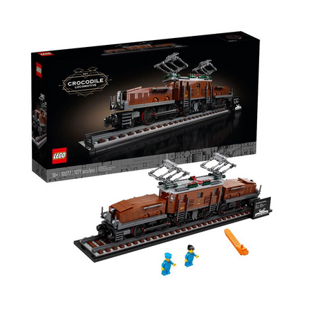 有券的上、88VIP：LEGO 乐高 Creator 创意百变高手系列 10277 鳄鱼头火车