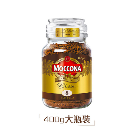 Moccona 摩可纳 冻干速溶黑咖啡 400g