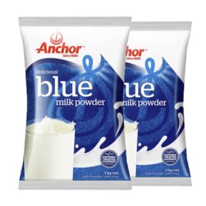 新西兰进口 安佳 成人全脂奶粉 1kg*2袋