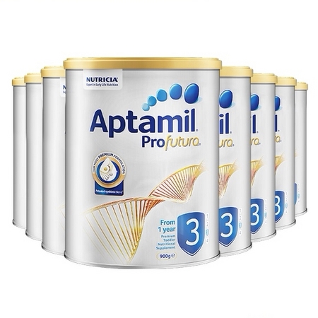 88VIP：Aptamil 爱他美 白金版 幼儿配方奶粉 3段 900g 8罐