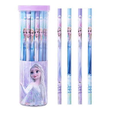 Disney 迪士尼 E0046 HB铅笔 冰雪奇缘款 30支桶装